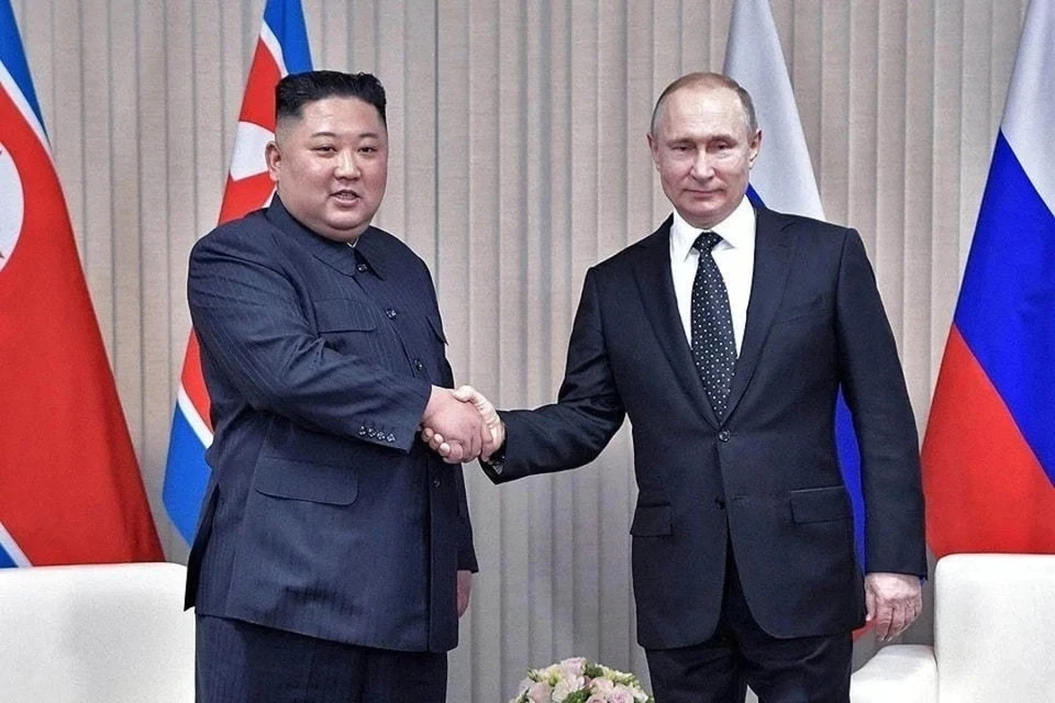 Путин встретился с главой КНДР Ким Чен Ыном на космодроме Восточный. Фото: REUTERS
