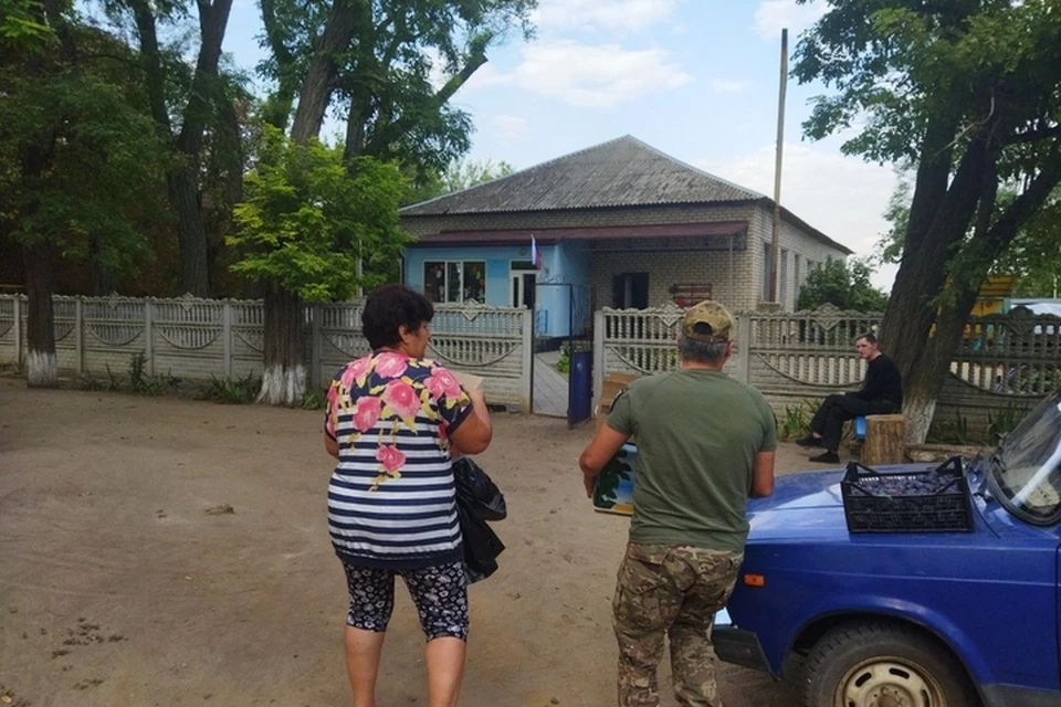 Герои проведали маленьких жителей Херсонской области в детских садах сел Тарасовка и Клины. ФОТО: тг-канал администрации Алешкинского муниципального округа