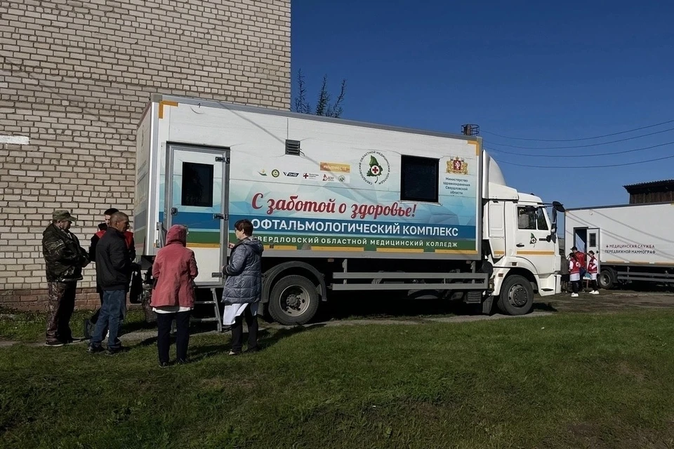 Обследования успели пройти около 200 жителей отдаленных территорий на востоке области. Фото: Департамент информационной политики Свердловской области