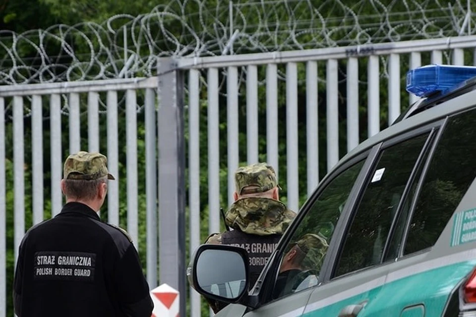 На сухопутной границе с Беларусью Польша построила забор протяженностью более 180 км. Фото: соцсети Пограничной стражи Польши