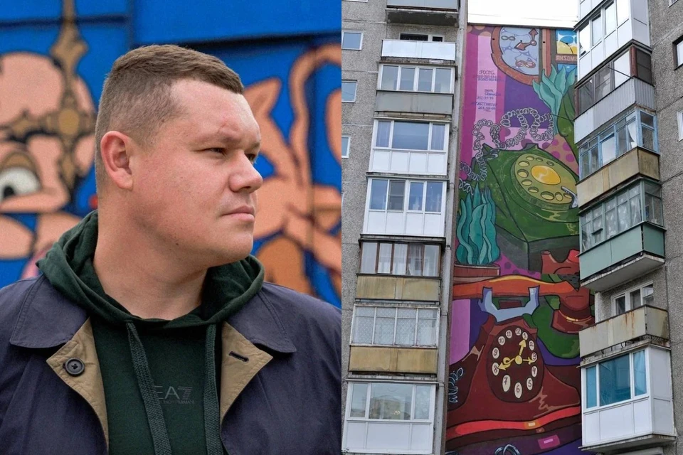 Святослав Spater начинал как уличный художник. Работа: SPATER и Art Abstractov