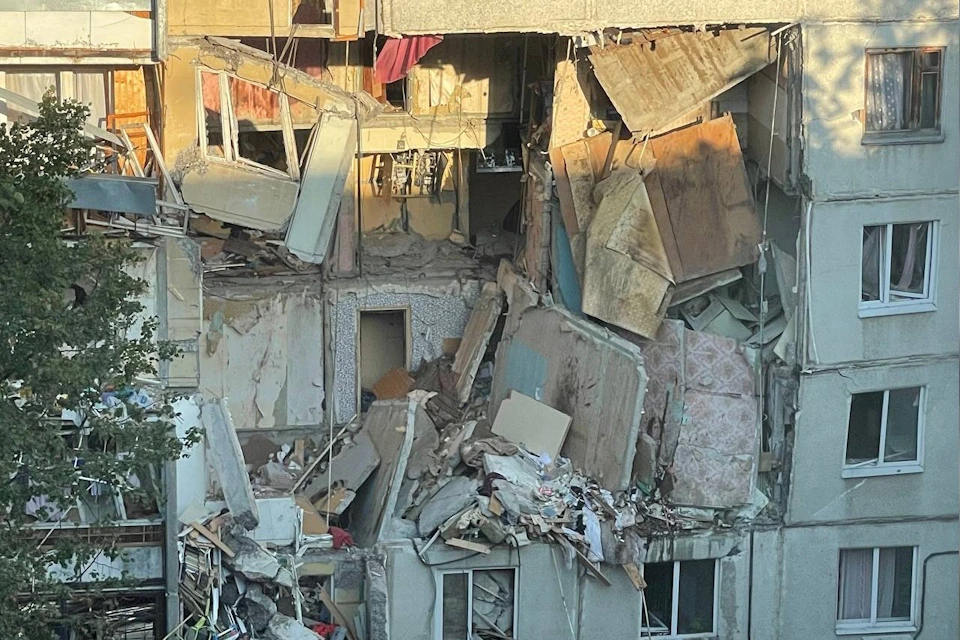 Поисково-спасательную операцию завершили на месте взрыва в жилом доме в Балашихе