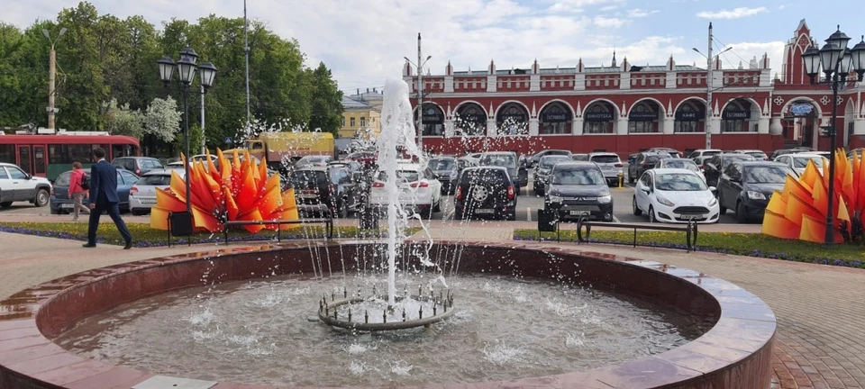 Площадь Старый Торг в Калуге.