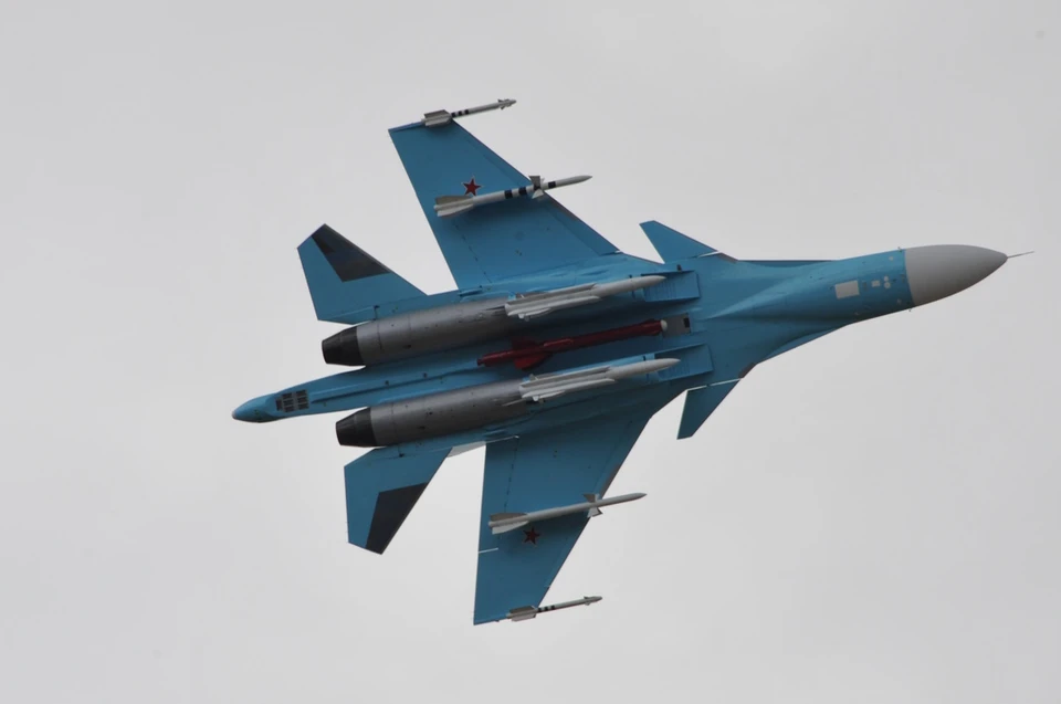 Минобороны РФ: экипаж Су-35С ВКС России сбил самолет ВСУ в зоне спецоперации