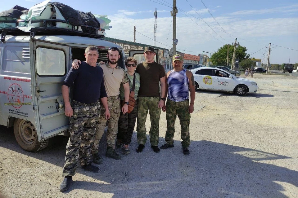 Только за сентябрь тюльганцы отправили на передовую два УАЗа. Фото: администрация Тюльганского района