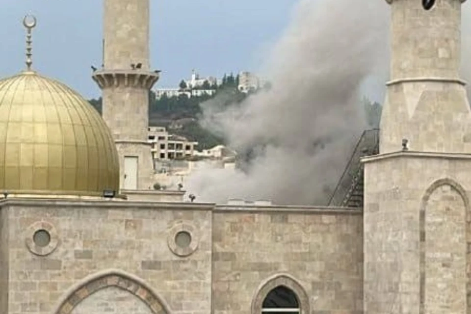 Мечеть имени Ахмата Кадырова в Иерусалиме повреждена. Фото: пресс-служба МИД Израиля в Telegram