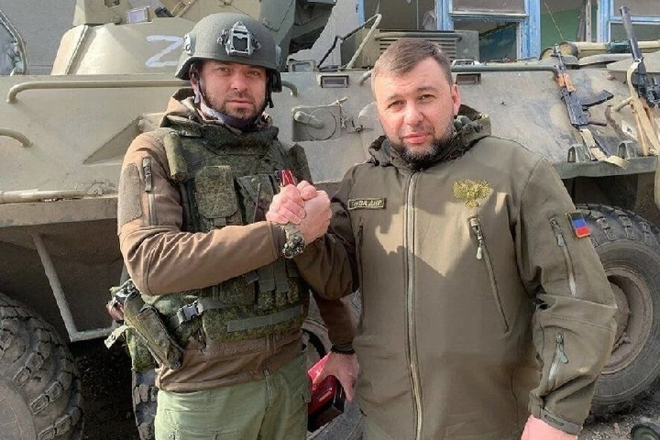 Достойным командиром, продолжателем славных боевых традиций «сомалийцев» является Герой России Тимур Курилкин (позывной Байкот). Фото: ТГ/Пушилин