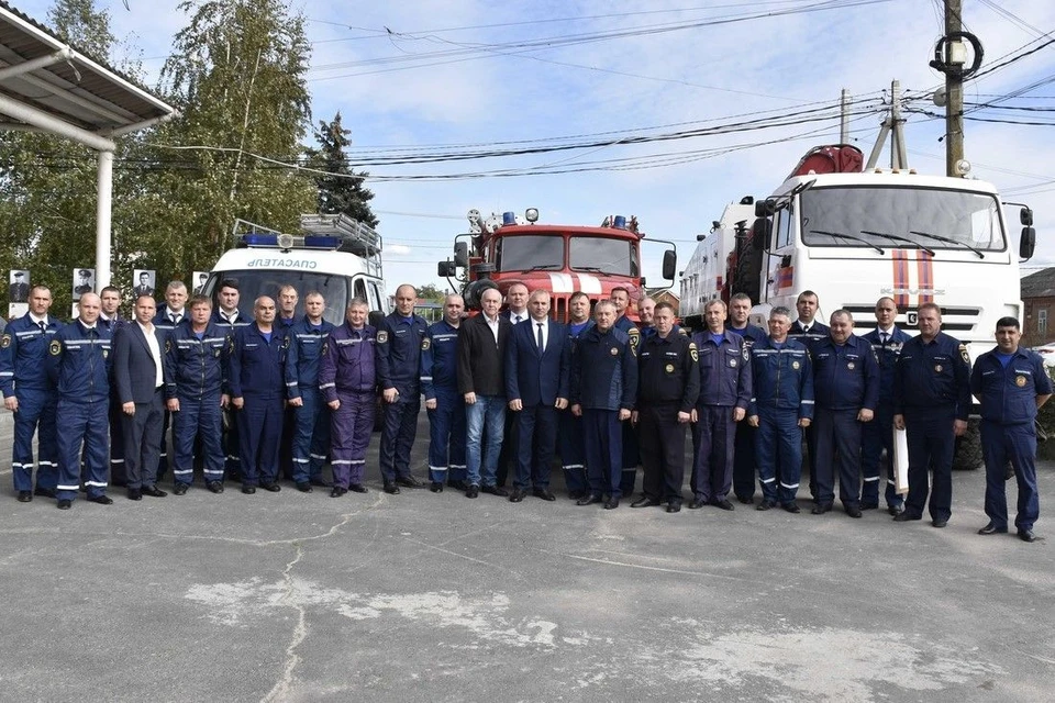 В Ростовской области в честь юбилея наградили сотрудников Синявского поисково-спасательного отряда. Фото: правительство Ростовской области
