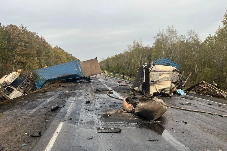 В Липецком районе в аварии погиб 50-летний водитель "Скании"