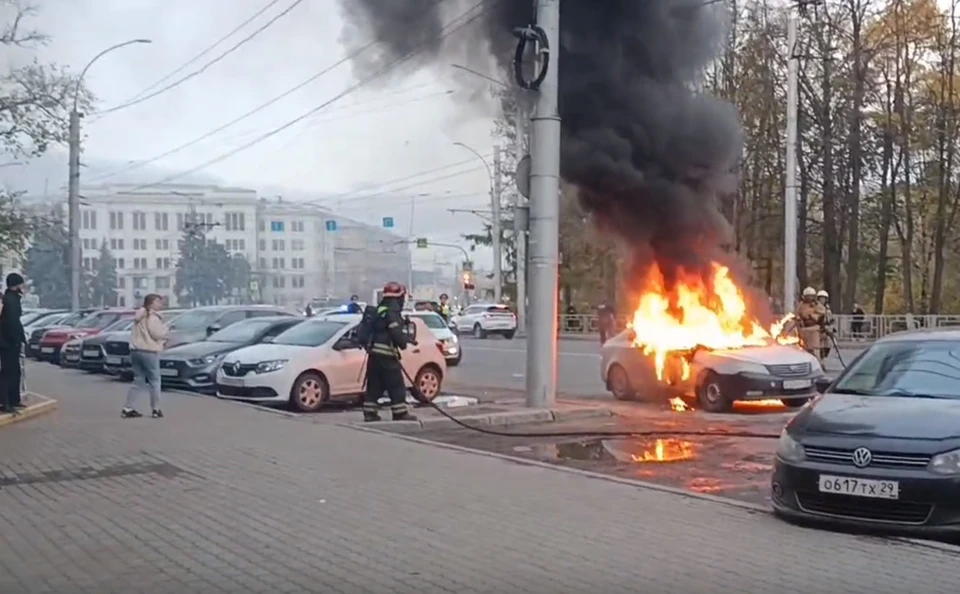 Стоп-кадр, видео Ольги Веревкиной ВКонтакте.