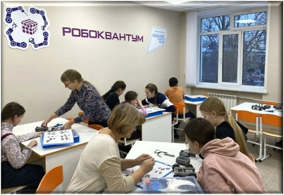 В двух ульяновских школах появятся новые «Кванториумы» в 2024 году. ФОТО: тг-канал Александра Болдакина