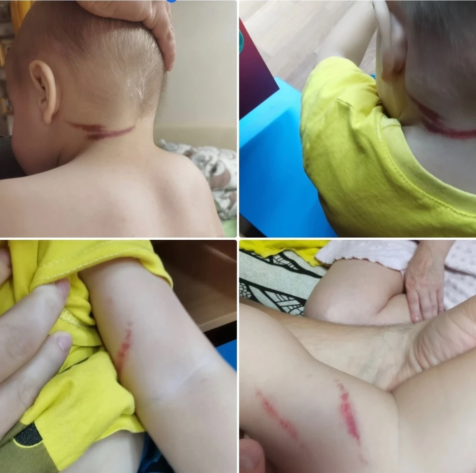 Фото малыша мама разместила в своей социальной сети ВК
