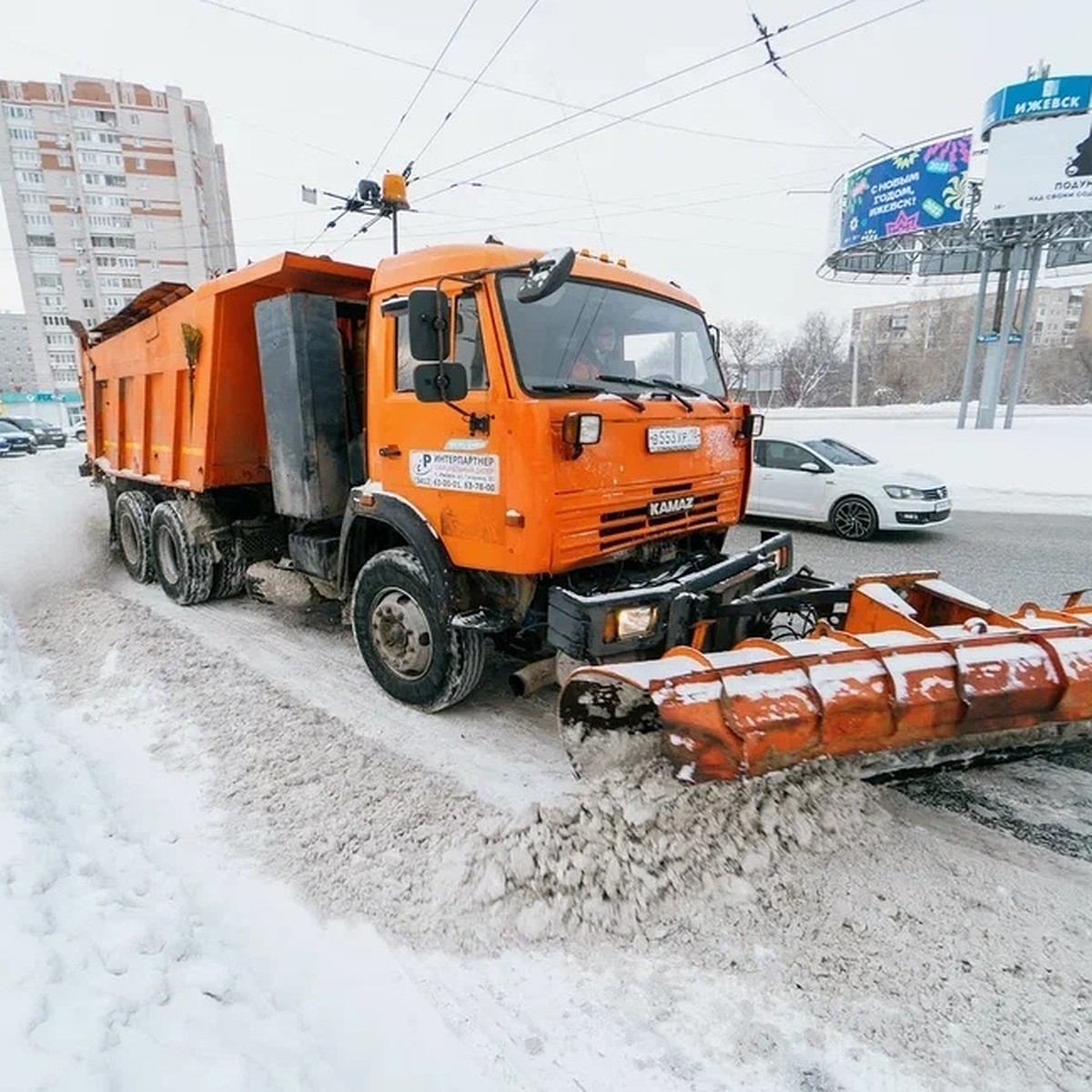 Ижевск запросил дополнительные 350 млн рублей на содержание дорог зимой -  KP.RU