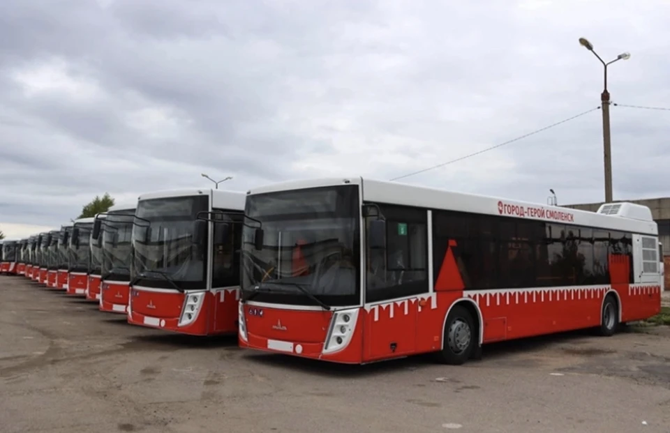 Новые автобусы выйдут на улицы Смоленска в начале ноября. Фото: пресс-служба администрации города.