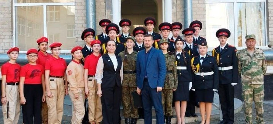 Торжественная церемония прошла в школе № 1 ФОТО: Министерство образования Херсонской области