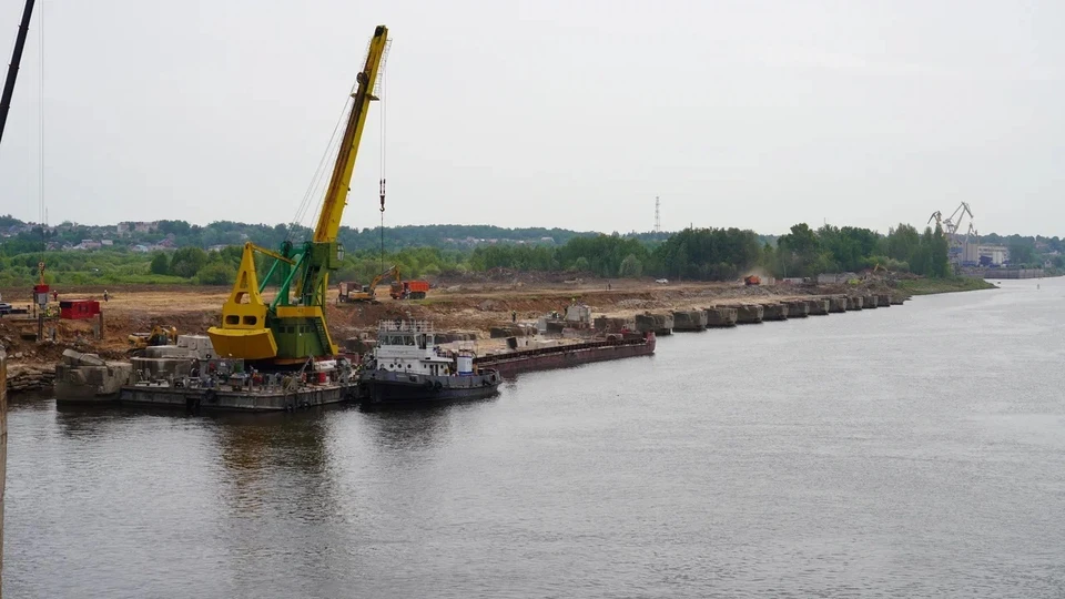 Дноуглубительные работы начались на Городецком гидроузле.