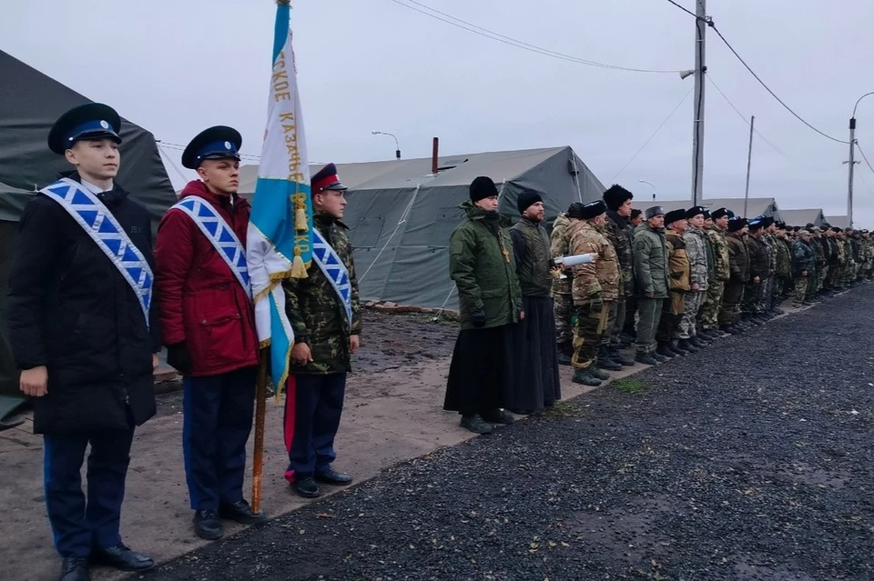 Перед отправкой провели занятия. Фото: пресс-служба Первого отдела ОКВ
