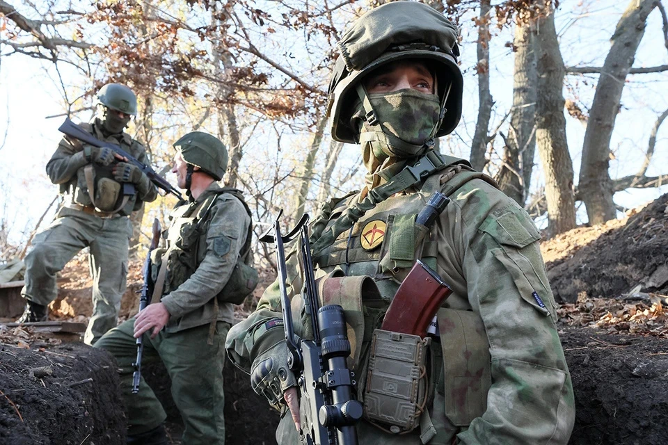 Российские военные защищают свои рубежи Фото: Дмитрий Ягодкин/ТАСС