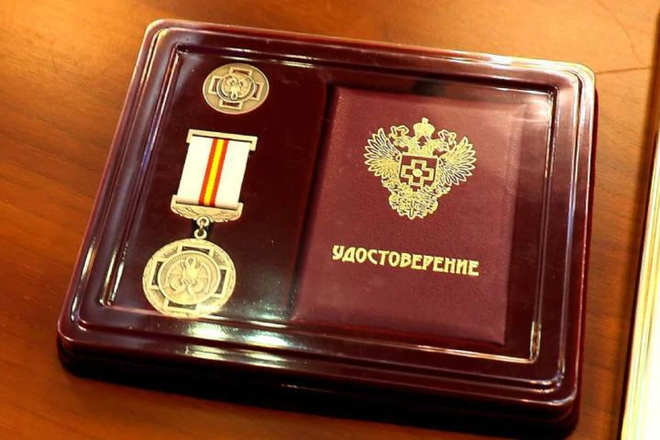 Игоря Кобзева наградили медалью за содействие донорскому движению