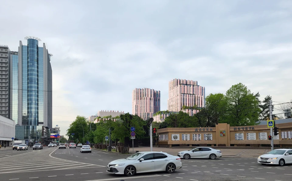 Проект нового здания в центре Краснодара. Фото: https://prorus.ru/