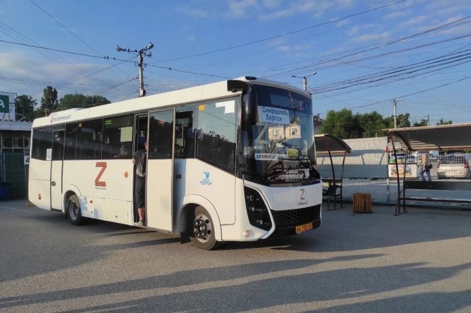 В Херсонскую область можно будет доехать на автобусе ФОТО: Минтранс