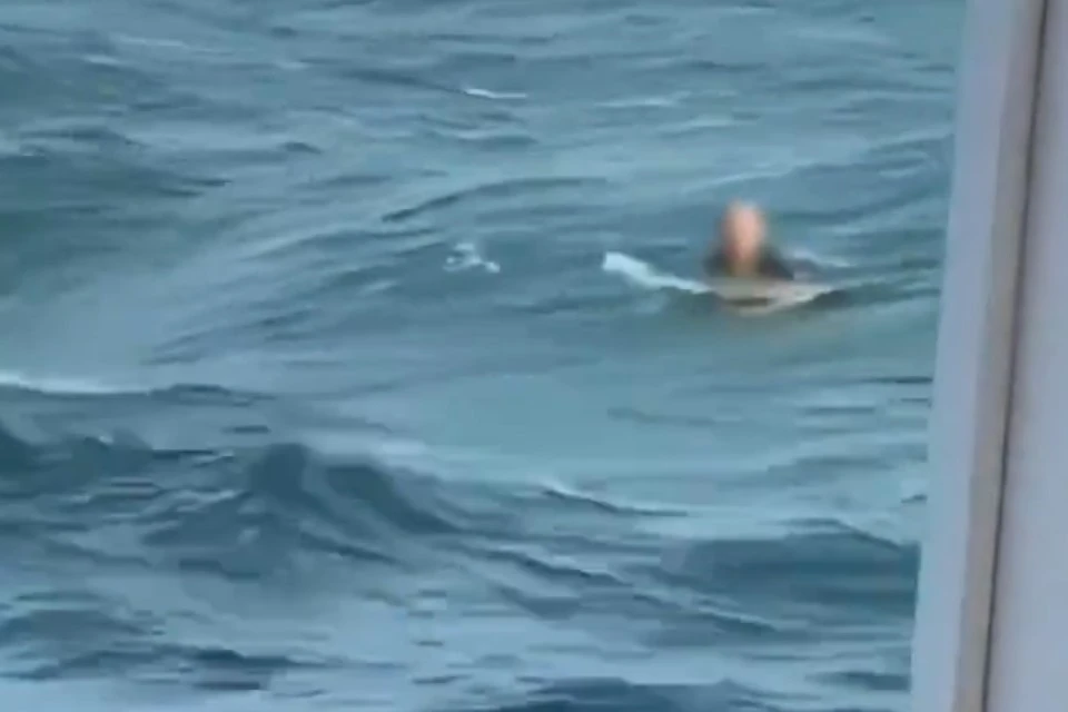The Pattaya News: Российского туриста спасли из бурных волн залива в Таиланде, фото: скриншот из видео