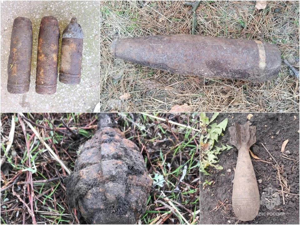 19 ноября в районе села Оскольское Новооскольского городского округа местные жители в лесу нашли артиллерийский снаряд 105 мм.