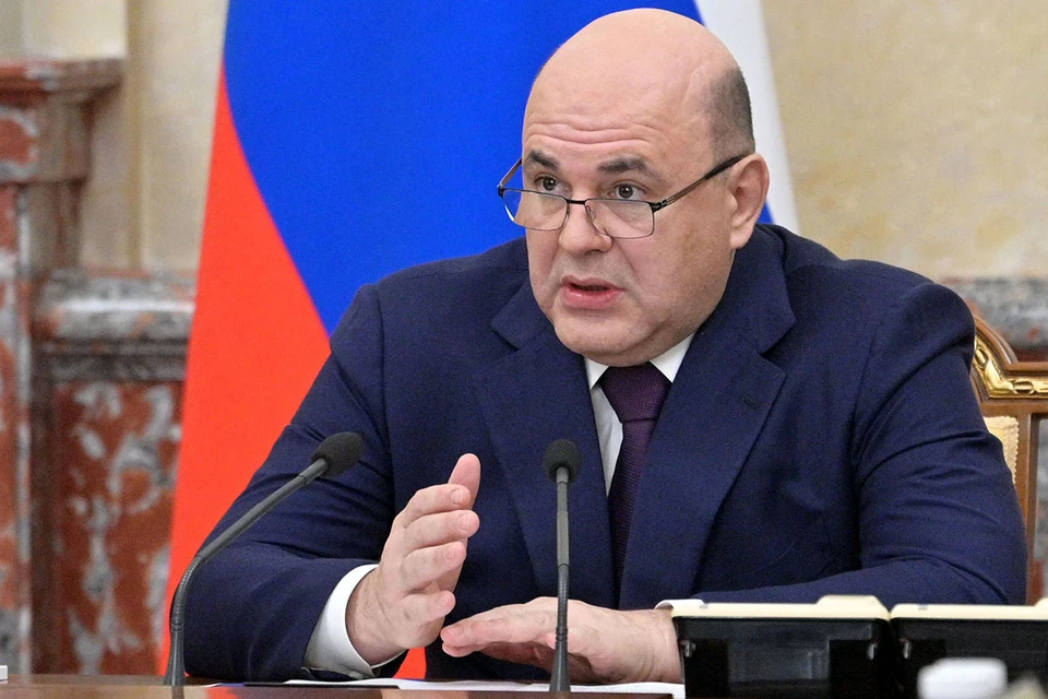 Премьер-министр РФ Михаил Мишустин во время заседания правительства РФ в Доме правительства РФ. Фото: Александр Астафьев/POOL/ТАСС