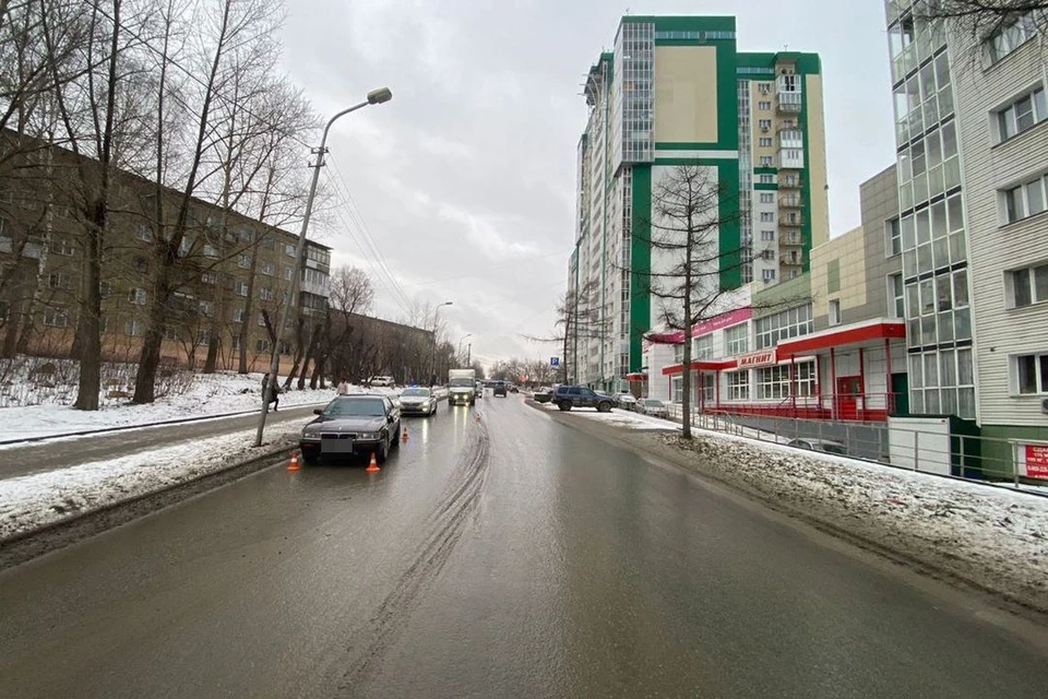 В Новосибирске водитель «Ниссана» сбил подростка. Фото: Госавтоинспекция Новосибирска.