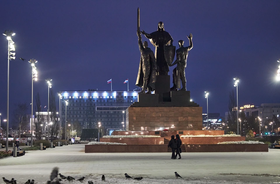 Пермь вечерняя.