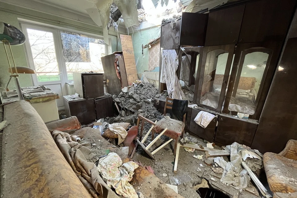Украинские снаряды попали в многоквартирные дома