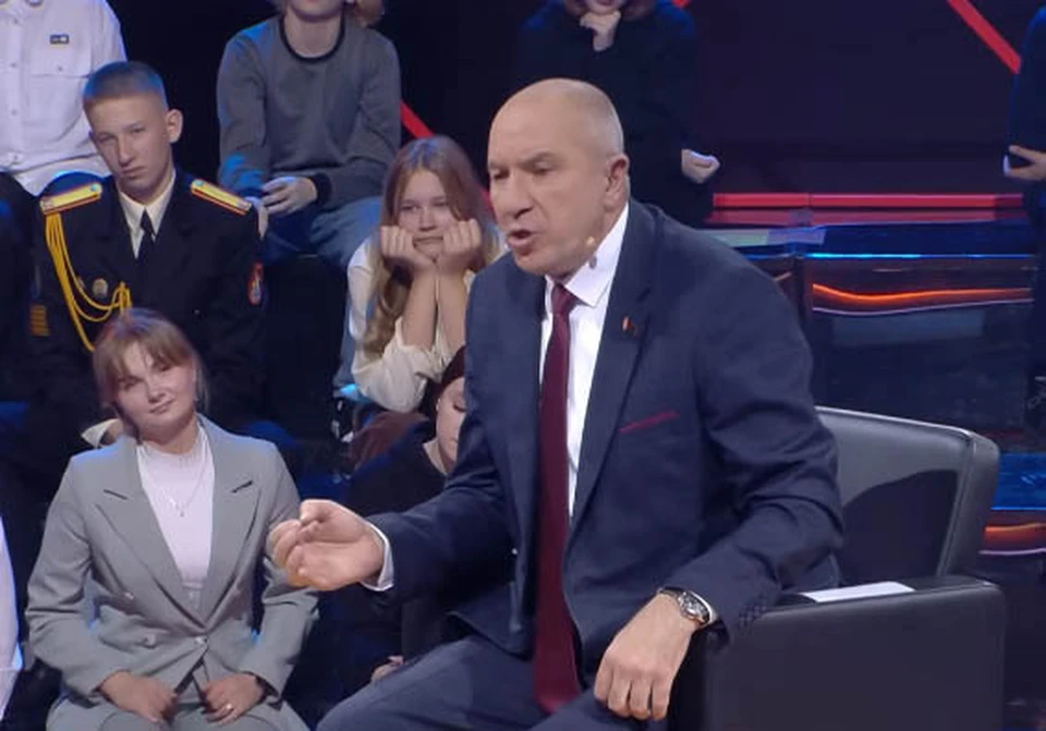 Юрий Караев. Фото: кадр видео телеканала «Беларусь 1»