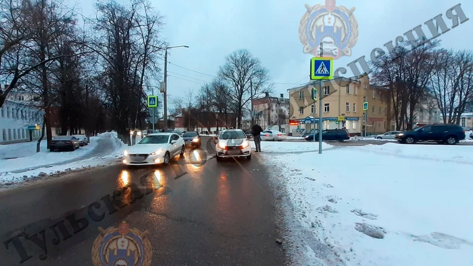 В Туле на улице Кирова автомобиль Lada сбил 60-летнюю женщину