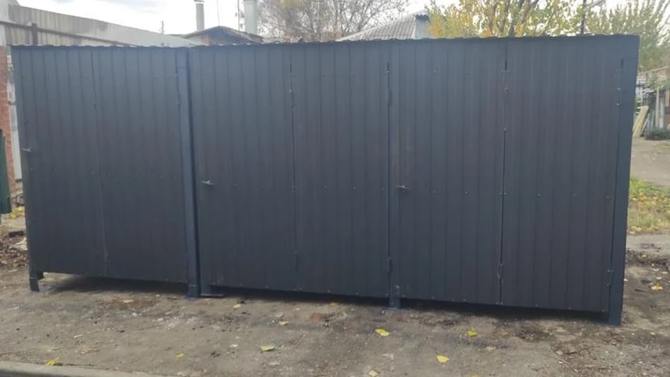 В Краснодаре контейнерные площадки оборудуют отсеками для крупного мусора Фото: пресс-служба городской администрации