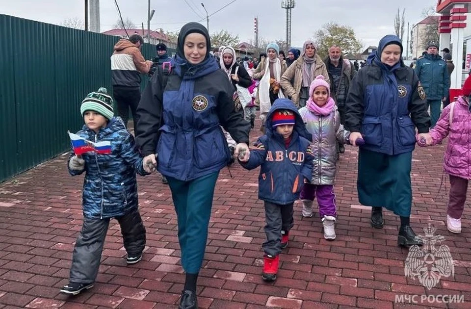 Беженцев из Палестины разместят в детском оздоровительном лагере. Фото: пресс-служба ГУ МЧС по Чеченской Республике.