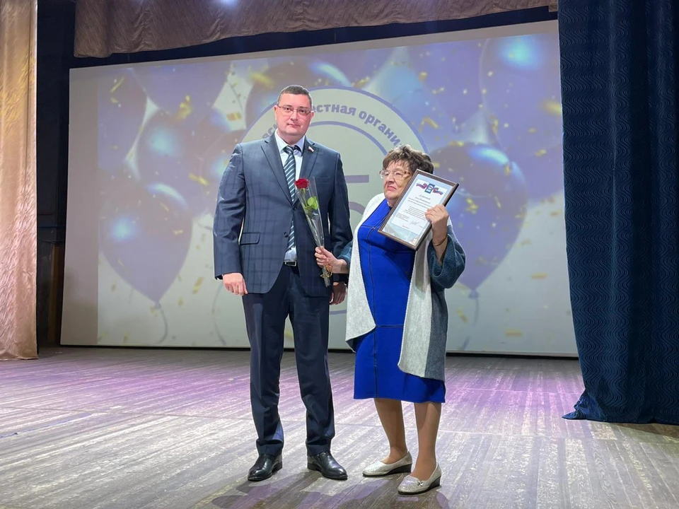 Евгений Ковалев поздравил Марксовское общество инвалидов с юбилеем