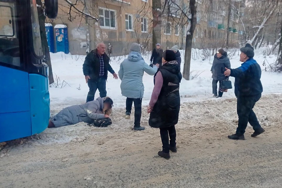 Водитель, по словам очевидцев, после ДТП вел себя агрессивно. Фото: https://t.me/rzncity