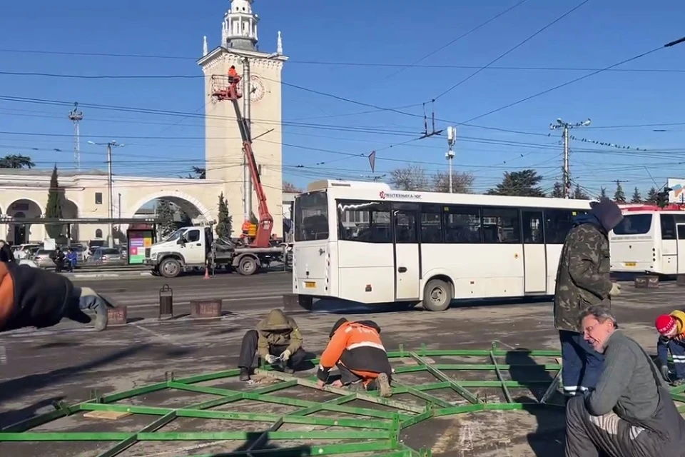 Фото: кадр видео пресс-службы администрации Симферополя