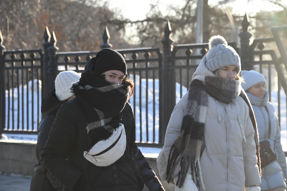 После аномально теплого начала декабря на регион обрушилась арктическая воздушная масса
