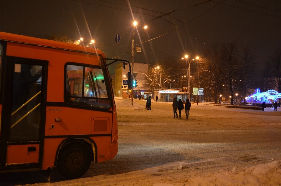 Маршрутка в Нижнем Новгороде.