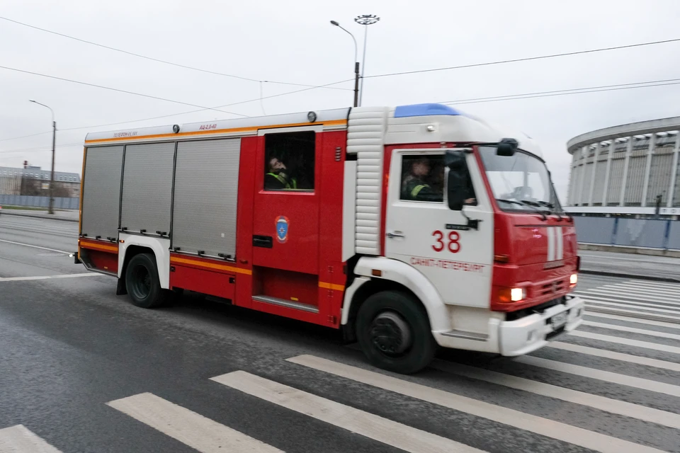 Площадь пожара составила 0,5 квадратных метра.