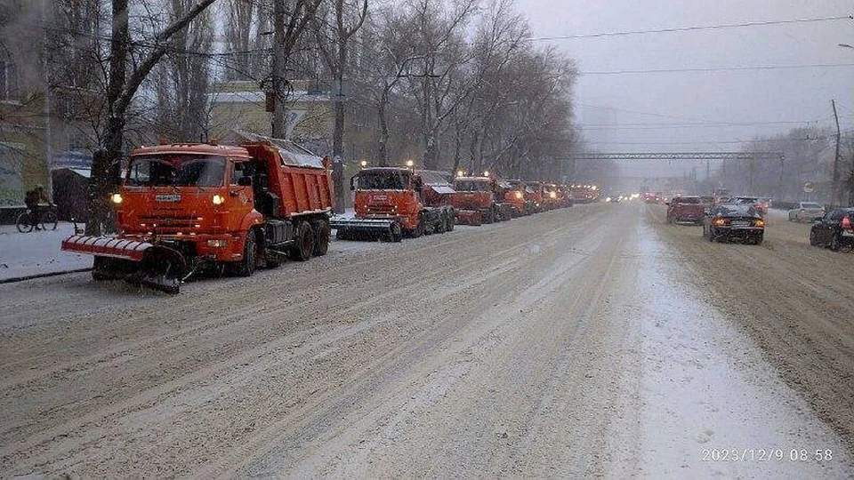 Снегоуборочной техники на улицах Воронежа достаточно много.