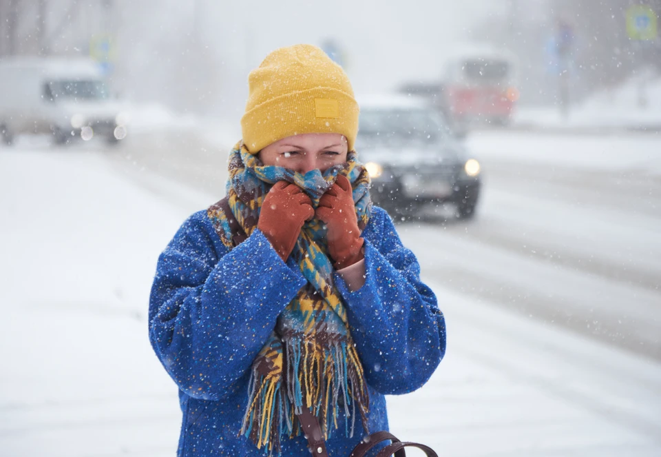 Новосибирская область замерзает под натиском морозов.