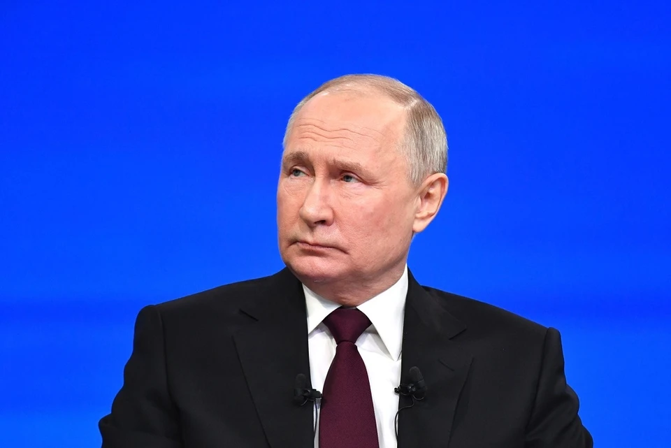 Путин заявил, что необходимости во второй волне мобилизации нет. Фото: пресс-служба Кремля.