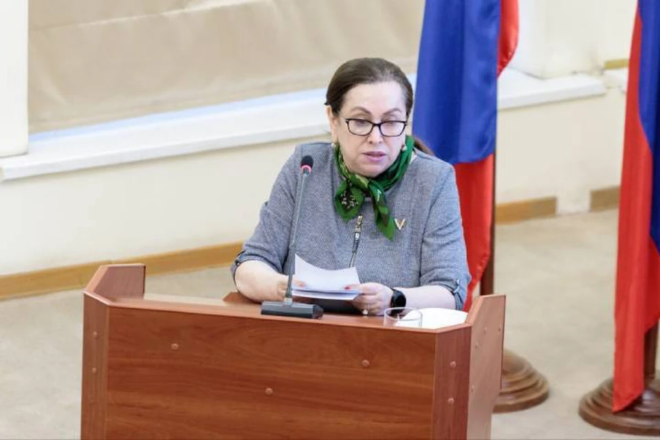 Председатель гордумы Зинаида Неярохина отчиталась о работе в прошлом году. Фото: пресс-служба гордумы Ростова