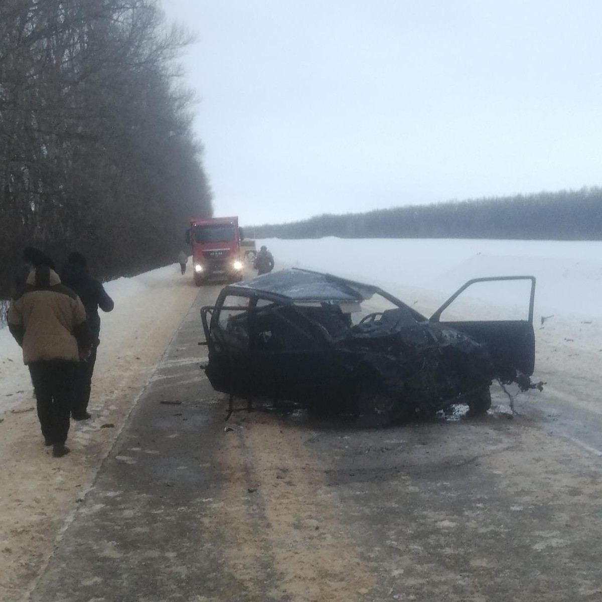 Водитель и пассажир погибли в двух ДТП на дорогах Липецкой области в  выходные - KP.RU