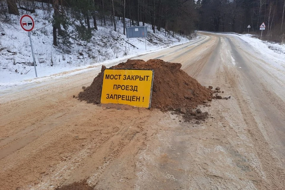 В Липецкой области ограничили движение по понтонному мосту