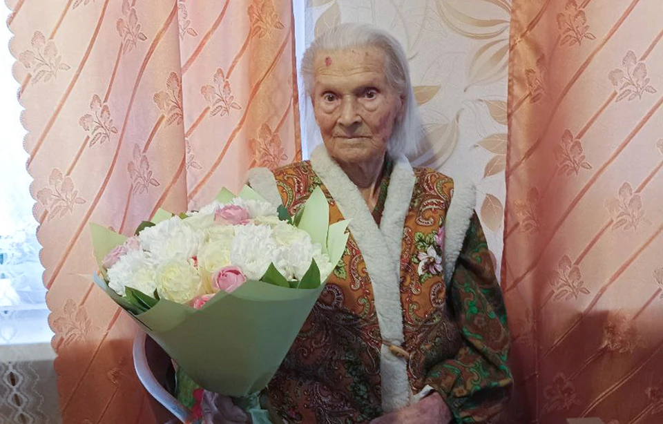104 года исполнилось ветерану войны Екатерине Деминой