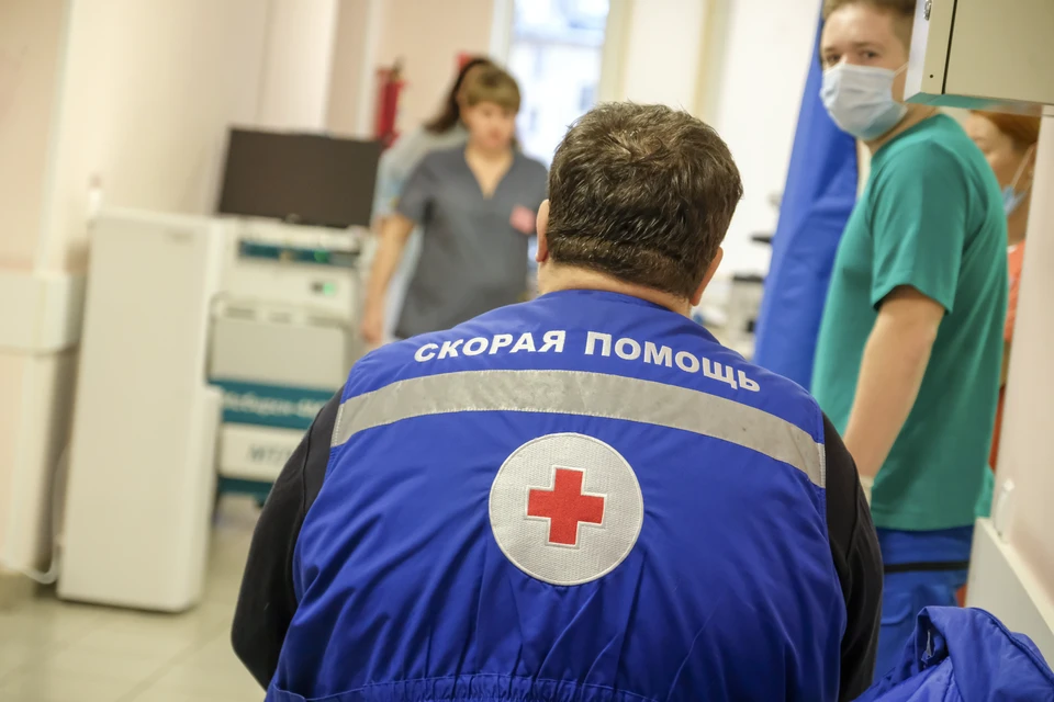 Парня отвезли в больницу.