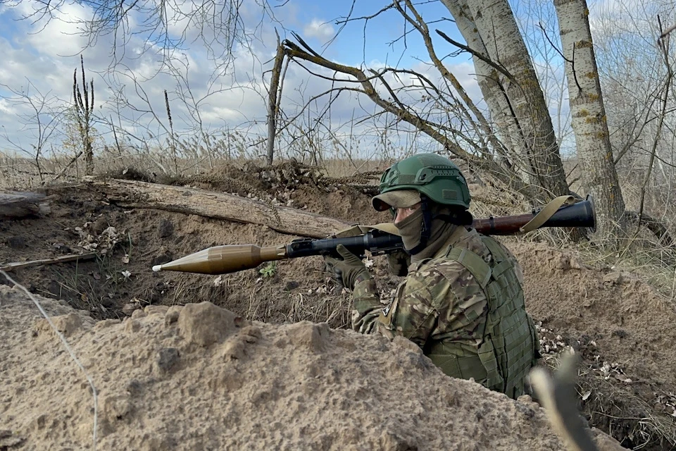 Российские военные защищают свои рубежи